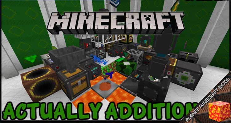 Actually Additions Mod 1.12.2/1.10.2/1.7.10