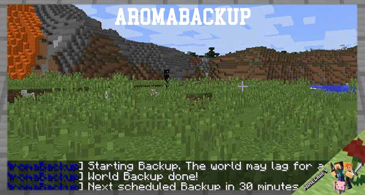 AromaBackup Mod 1.12.2/1.10.2/1.7.10