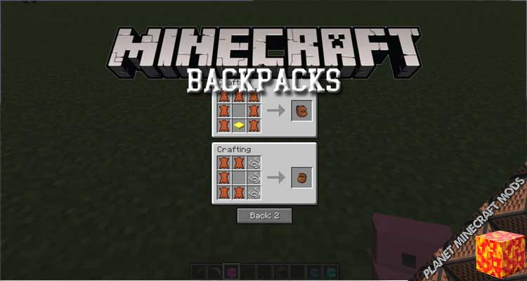 Backpacks Mod 1 12 2 1 10 2 1 7 10 Dlminecraft Download And Guide Into Minecraft Mods