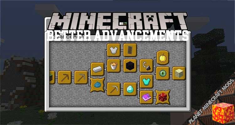 Better Advancements Mod 1.17.1/1.15.2/1.12.2