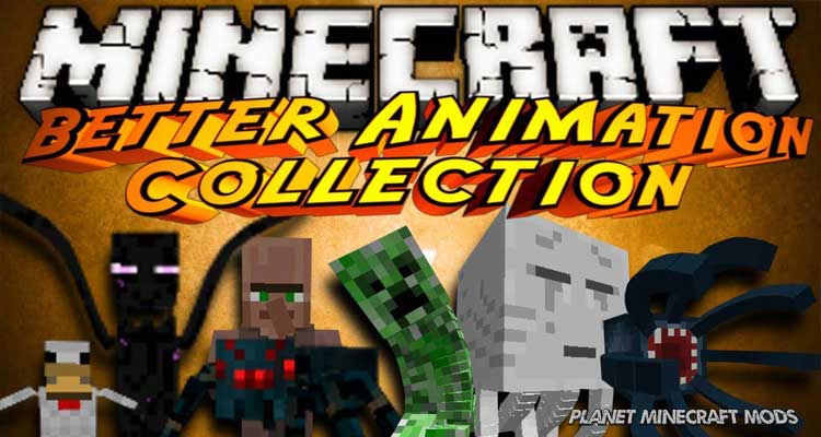 Better Animations Collection 2 Mod 1.14.4/1.12.2