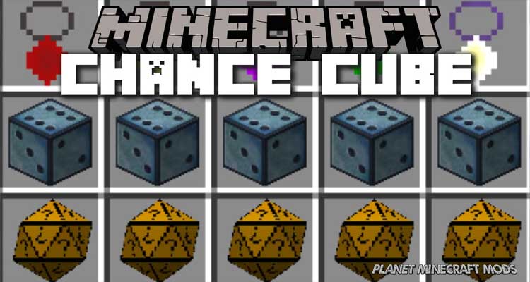 Chance Cubes Mod 1.14.4/1.12.2