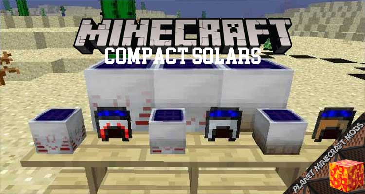 Compact Solars Mod 1.12.2/1.10.2/1.7.10