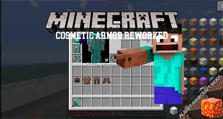 Cosmetic Armor Reworked Mod 1.17.1/1.12.2/1.10.2