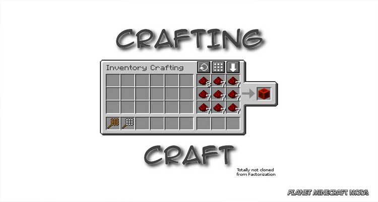 CraftingCraft Mod 1.14.4/1.12.2