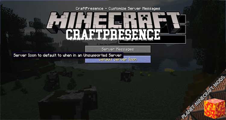 CraftPresence Mod 1.17/1.12.2/1.10.2