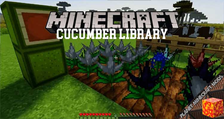 Cucumber Library Mod 1.16.5/1.15.2/1.14.4