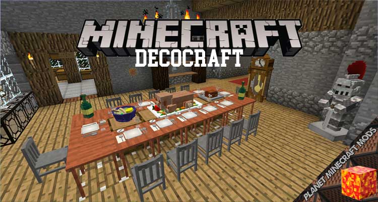 Decocraft Mod 1.12.2/1.10.2/1.7.10