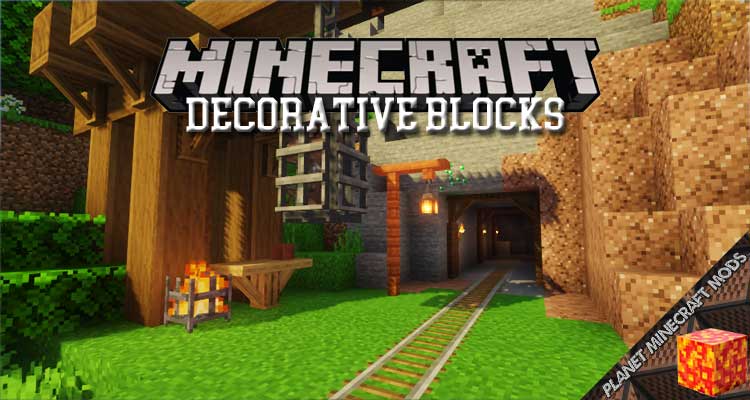 Decorative Blocks Mod 1.16.5/1.15.2/1.14.4