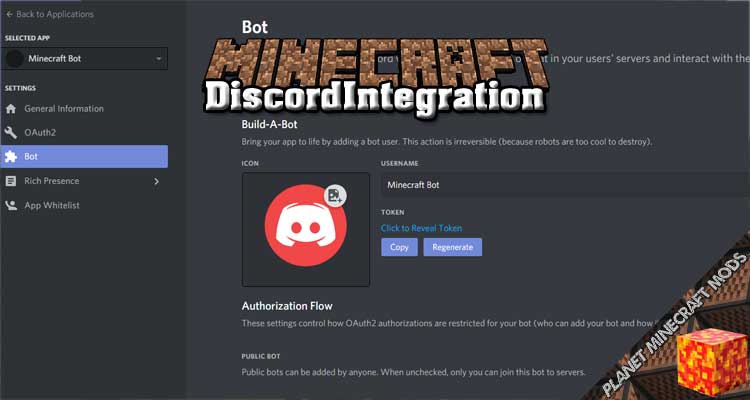 DiscordIntegration Mod 1.12.2/1.10.2/1.7.10