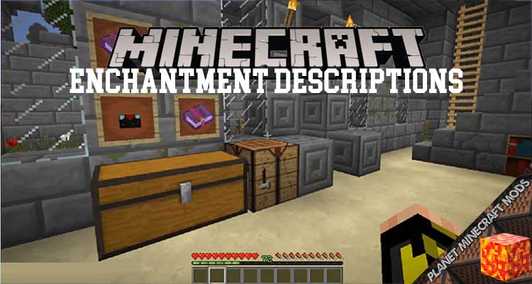 Enchantment Descriptions Mod 1.17.1/1.12.2/1.10.2