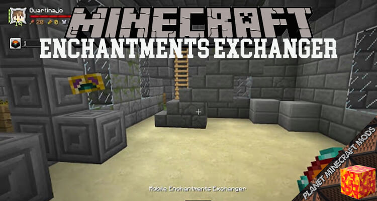 Enchantments Exchanger Mod 1.14.4/1.12.2