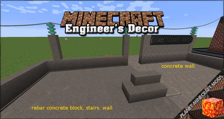 Engineer's Decor Mod 1.16.5/1.15.2/1.12.2