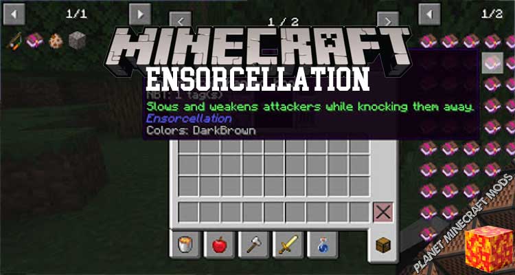 Ensorcellation Mod 1.16.5/1.15.2/1.14.4