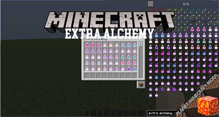 Extra Alchemy Mod 1.16.5/1.15.2/1.12.2