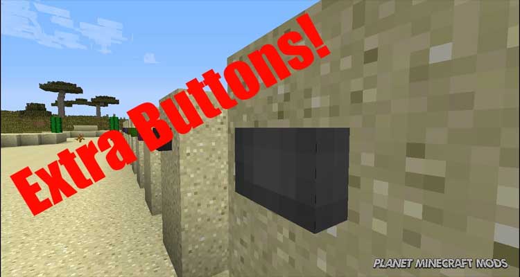 Extra Buttons Mod 1.14.4/1.7.10