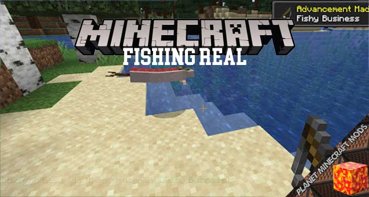 Fishing Real Mod 1.16.5/1.15.2/1.14.4