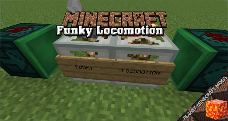 Funky Locomotion Mod 1.12.2/1.10.2/1.7.10