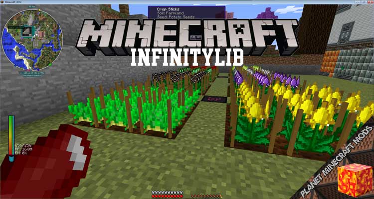 InfinityLib Mod 1.16.5/1.12.2/1.10.2