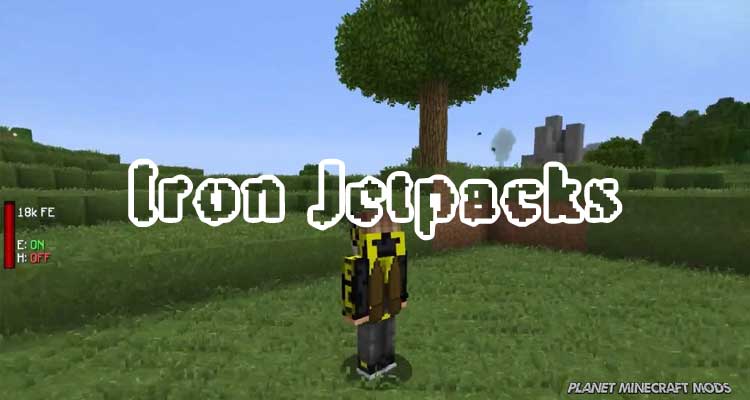 Iron Jetpacks Mod 1.14.4/1.12.2