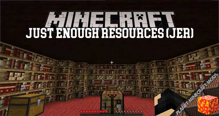 Just Enough Resources (JER) Mod 1.16.5/1.12.2/1.10.2