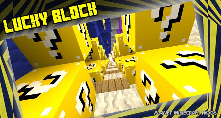 Lucky Block Mod 1.14.4/1.12.2