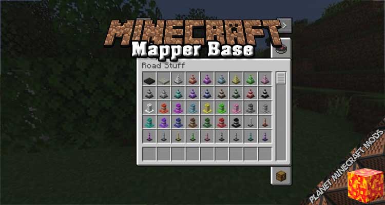 Mapper Base Mod 1.16.5/1.15.2