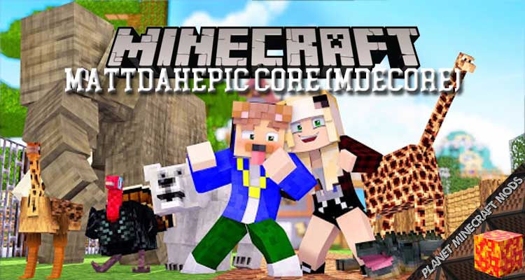 MattDahEpic Core (MDECore) Mod 1.16.5/1.12.2/1.7.10