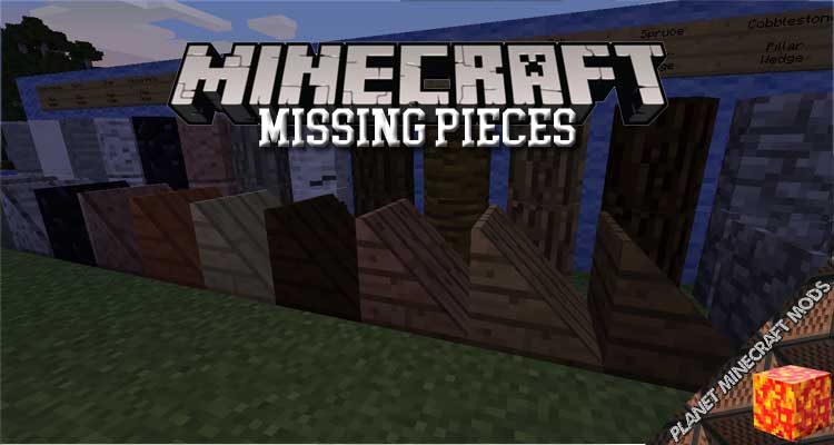 Missing Pieces Mod 1.12.2/1.10.2