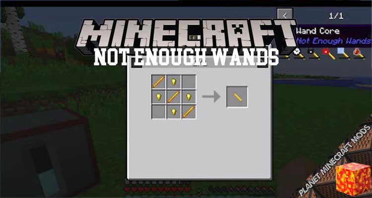 Not Enough Wands Mod 1.16.4/1.12.2/1.10.2