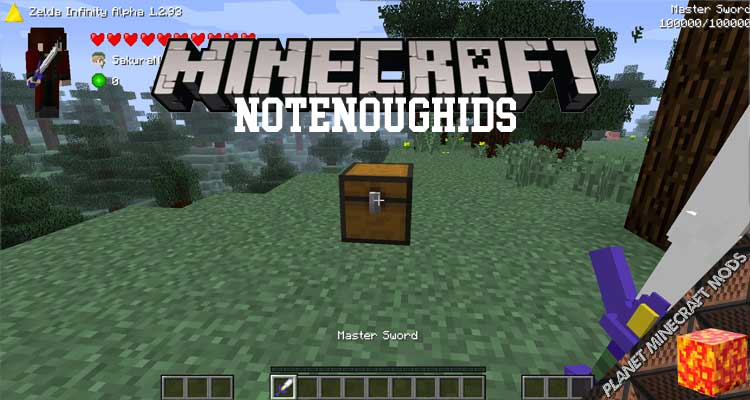 NotEnoughIDs Mod 1.12.2/1.10.2/1.7.10