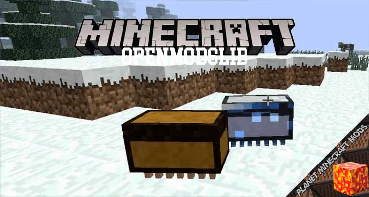 OpenModsLib Mod 1.12.2/1.10.2/1.7.10