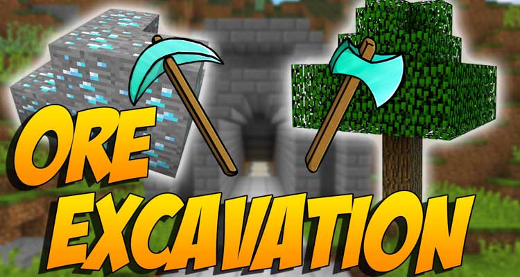 Ore Excavation Mod 1.13.2/1.12.2