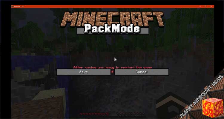 PackMode Mod 1.16.5/1.15.2/1.12.2