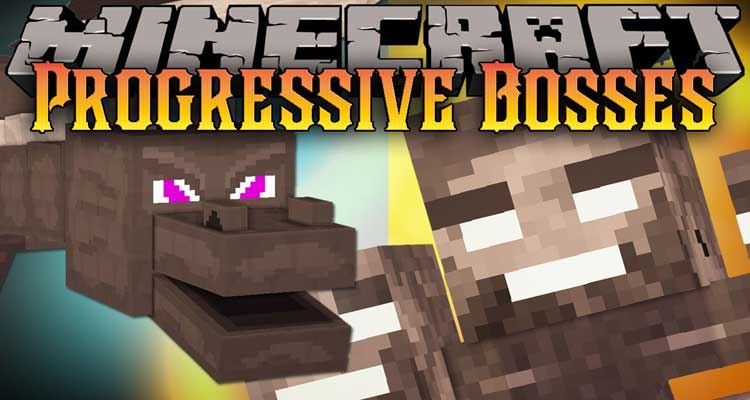 Progressive Bosses Mod 1.15.2/1.14.4