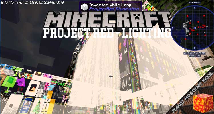 Project Red - Lighting Mod 1.12.2/1.10.2/1.7.10