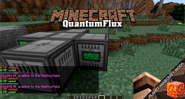 QuantumFlux Mod 1.12.2/1.10.2/1.7.10