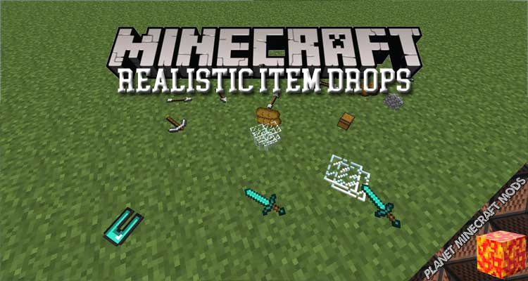 Realistic Item Drops Mod 1.12.2/1.11.2/1.10.2