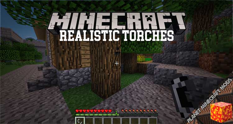 Realistic Torches Mod 1.16.5/1.12.2/1.7.10