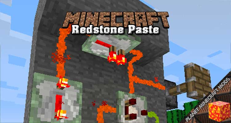 Redstone Paste Mod 1.12.2/1.10.2/1.7.10