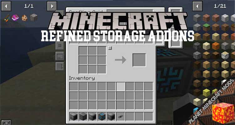 Refined Storage Addons Mod 1.16.5/1.15.2/1.12.2