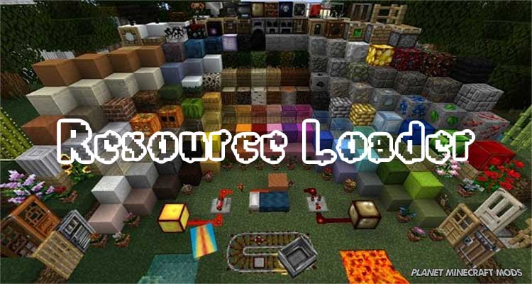 Resource Loader Mod 1.12.2/1.10.2/1.7.10