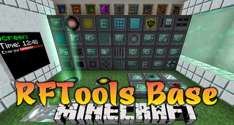 RFTools Base Mod 1.15.2/1.14.4