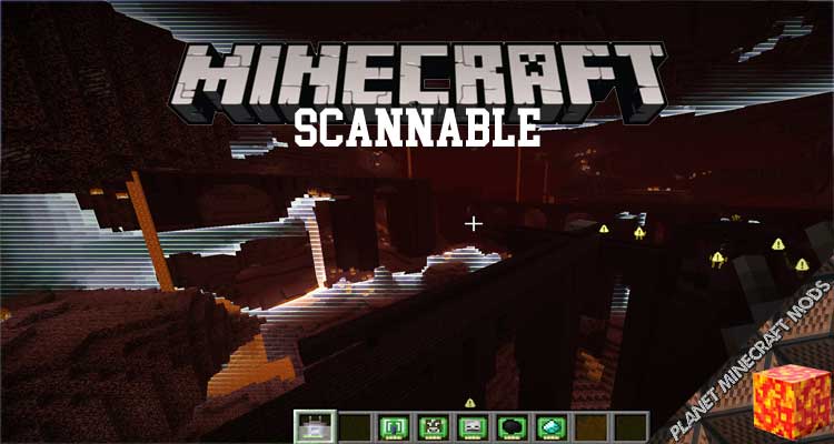 Scannable Mod 1.16.5/1.12.2/1.10.2