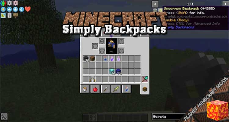 minecraft 1.12.2 backpack mod