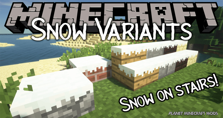 Snow Variants Mod 1.14.4/1.12.2