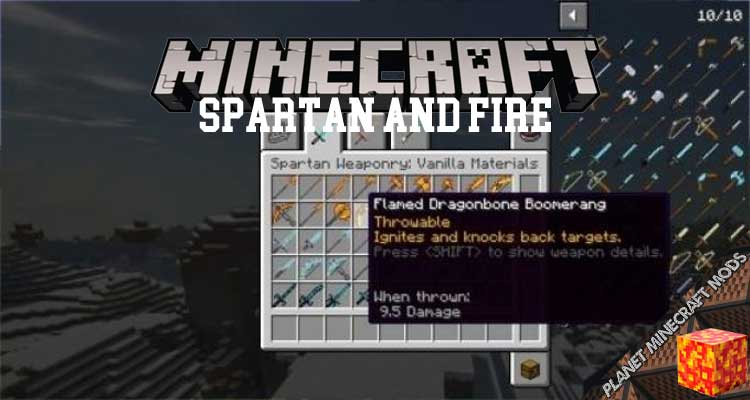 spartan-and-fire Spartan and Fire Mod 1.12.2