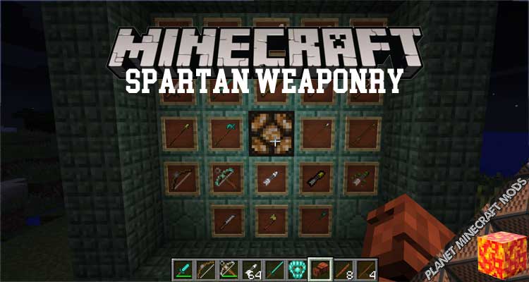 Spartan Weaponry Mod 1.16.5/1.122./1.10.2