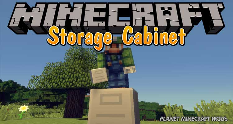 Storage Cabinet Mod 1.14.4/1.12.2