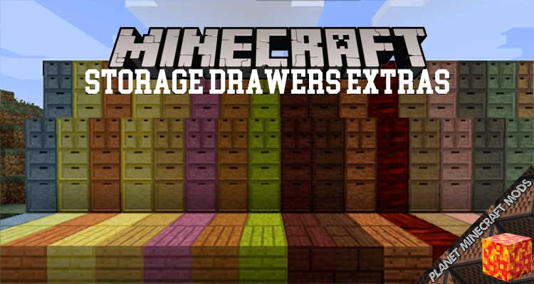 Storage Drawers Extras Mod 1.12.2/1.11.2/1.10.2